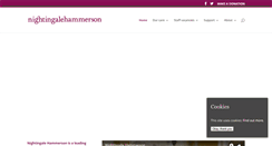 Desktop Screenshot of nightingalehammerson.org